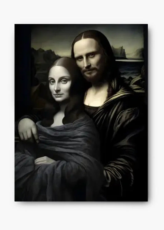 van gogh X mona lisa